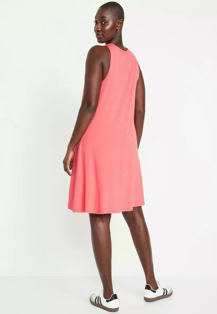 Sleeveless Mini Swing Dress