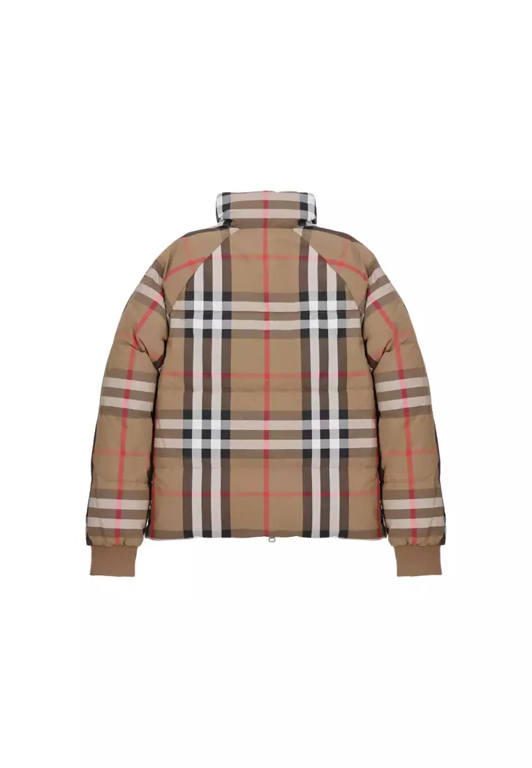 BURBERRY アウター Buy Burberry Women's Down Jacket in Gray Brown 81052141 2026