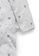 Purebaby Organic grey Zip Growsuit 61C5DKAB86A041GS_3