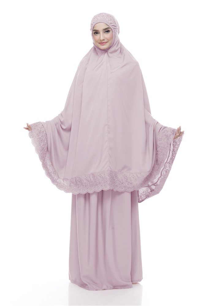 Jual zelena Mukena Siti Khadijah Prayer Set Premium ...