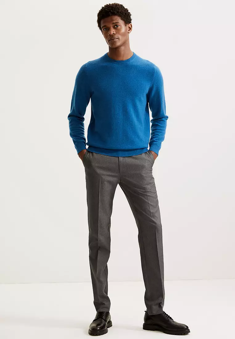 Skinny Fit Formal Trousers