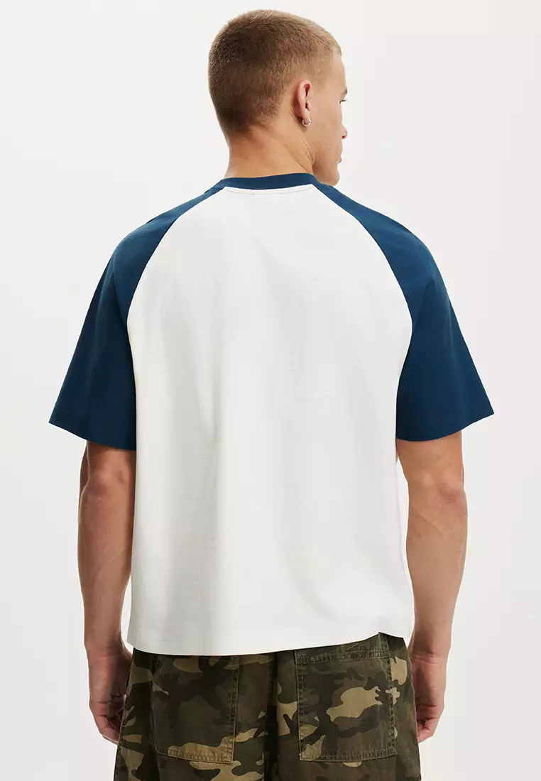 Cropped Fit Graphic T-Shirt