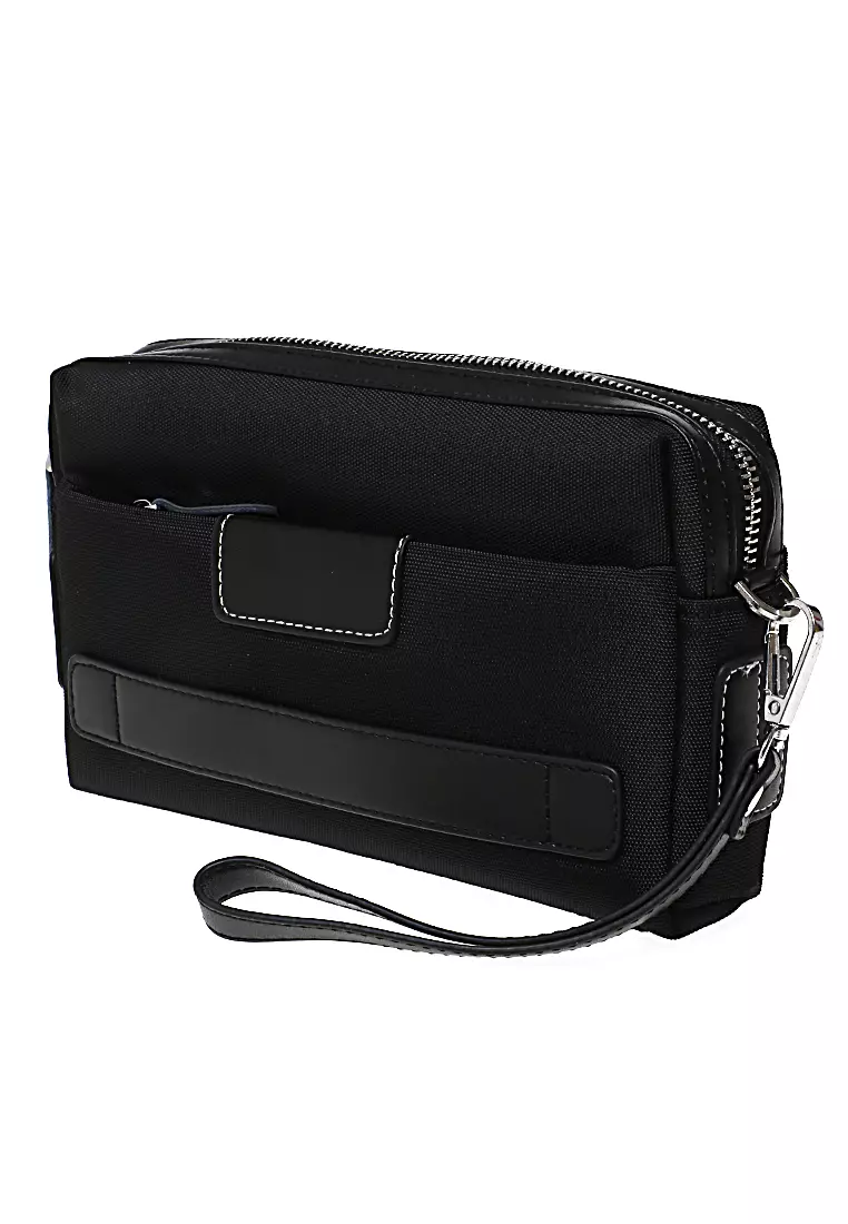 Tas Tangan Clutch Handbag Pria Large Compartment Material Nylon ORIGINAL