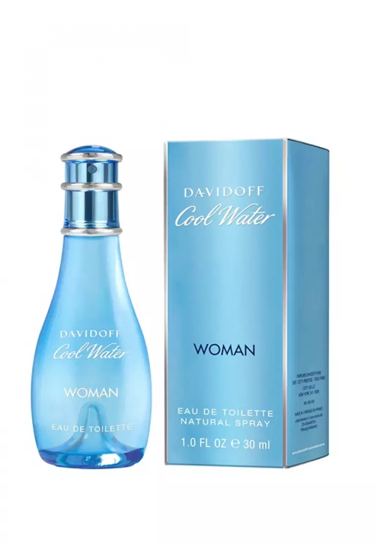 Cool Water Woman Eau de Toilette 30ml - EDT For Her (Female Perfume) | Fragrance for Women