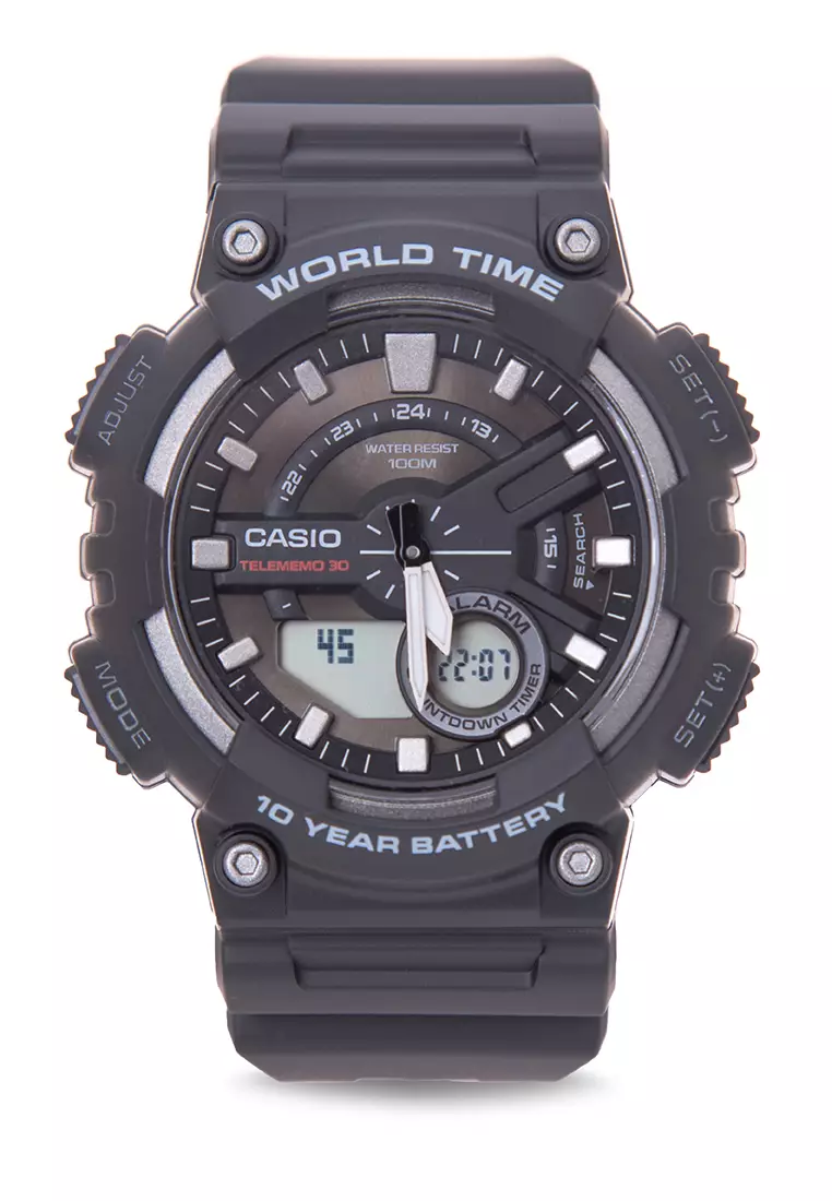 Digital Analog Watch AEQ-110W-1AVDF