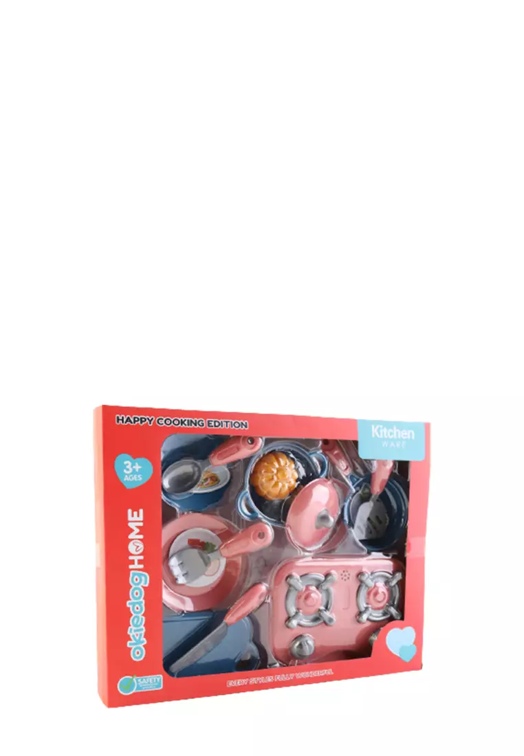 Okiedog Home Cooking Edition Vegetables - Mainan anak peralatan dapur