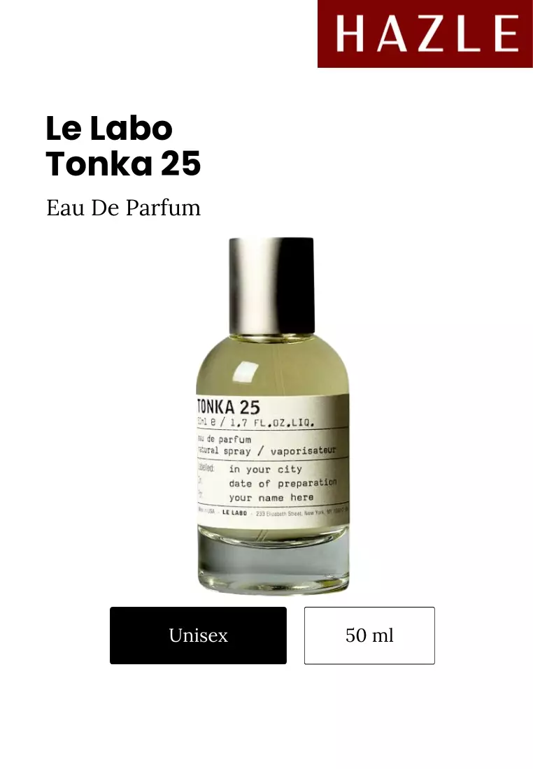 Jual Le Labo Tonka 25 Unisex EDP 50 ml Original 2026 | ZALORA