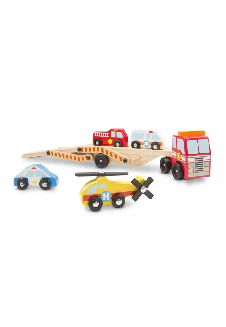 Melissa and doug emergency vehicle carrier outlet