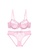 Glorify pink Premium Pink Lace Lingerie Set D650DUS6A86FB7GS_1
