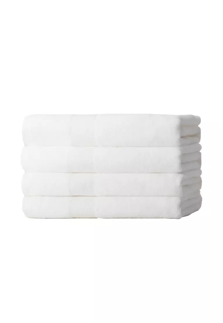 Epitex Viogard Luxury Bath Towel - Anti-Bacteria - White (1 piece)