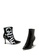 House of Avenues black Ladies Patent Leather Slogan Ankle Boot 5475 Black 7CF10SH4B01A05GS_5