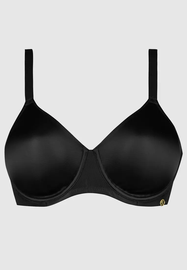 Buy Sans Complexe Perfect Curves Wired Minimiser Bra with Lace in