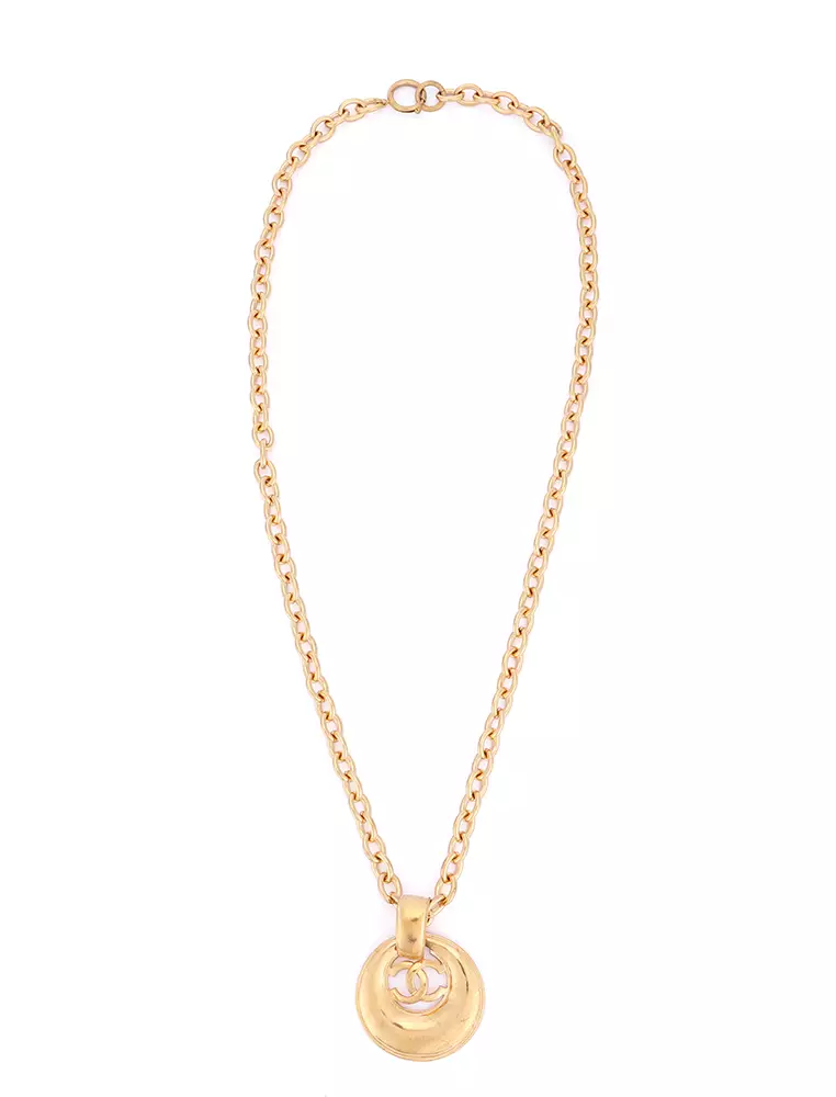 Gold plated sale necklace