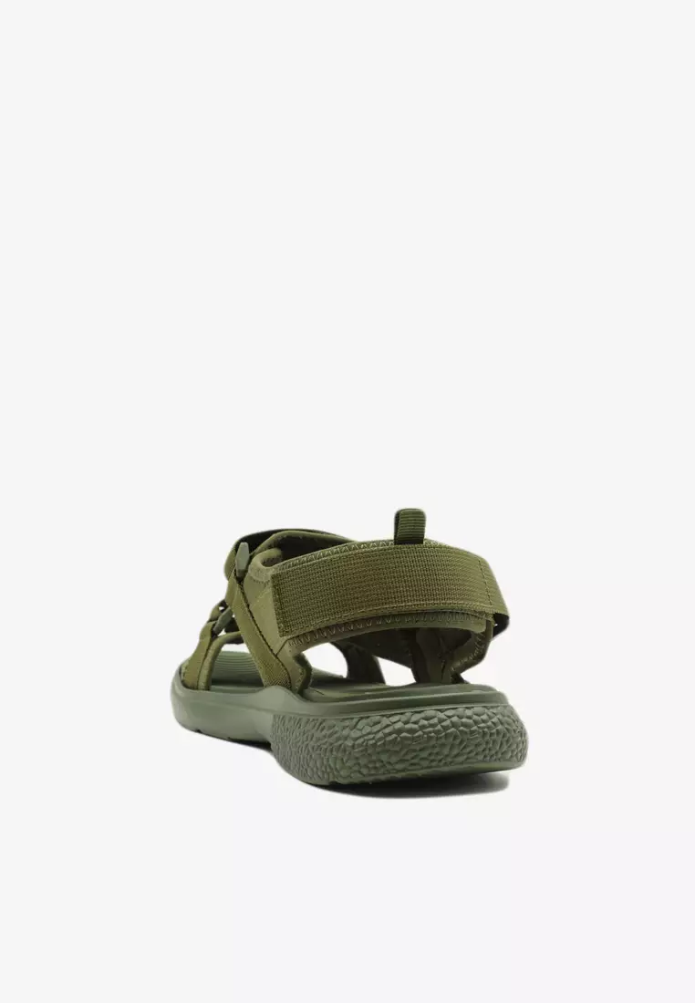 Dr Cardin Men Adjustable Triple Strappy Sandals D-EOQ-7983