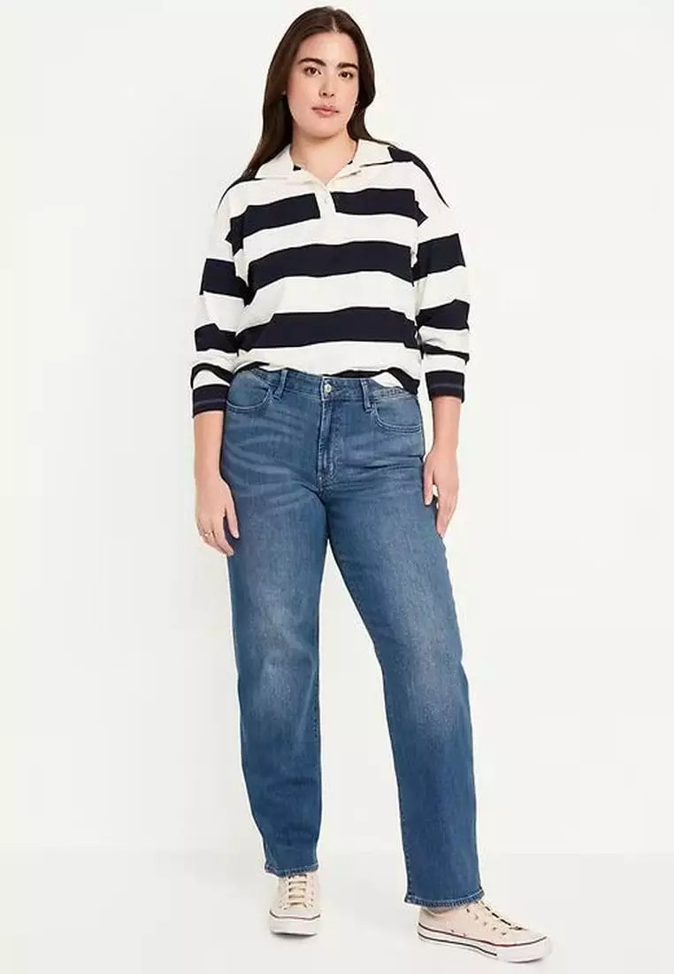 High-Waisted Wow Loose Jeans for Women