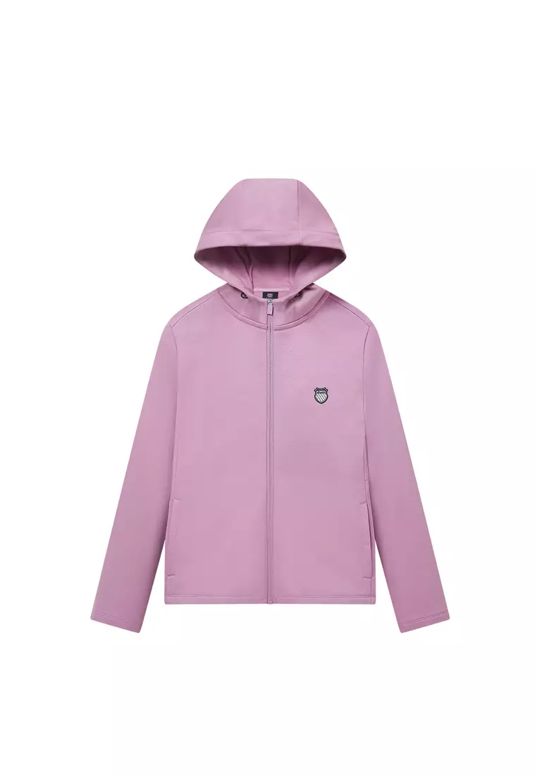 女裝 K-SWISS LOGO 連帽外套