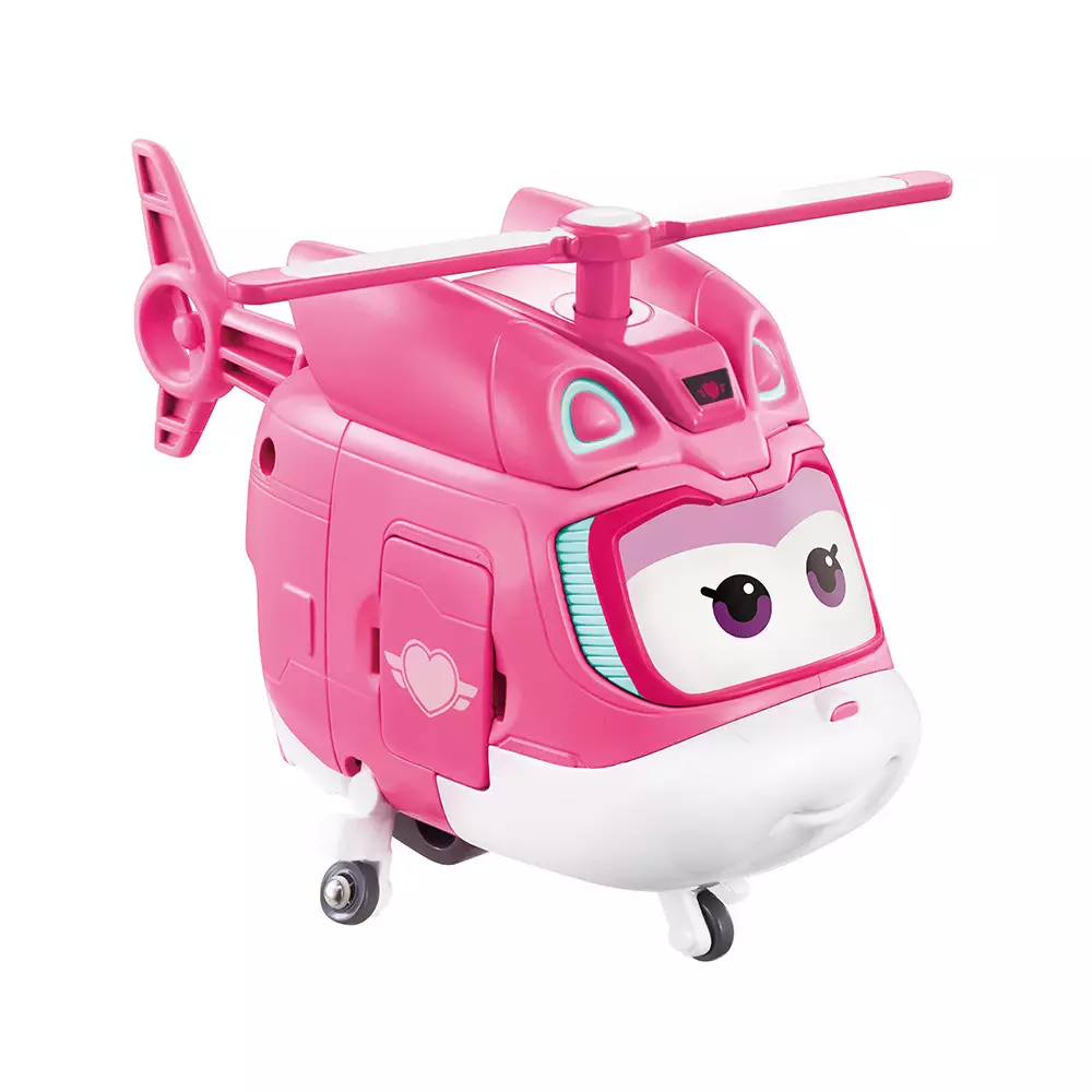 Alpha Group Robot Superwings Transforming Dizzy - Pink