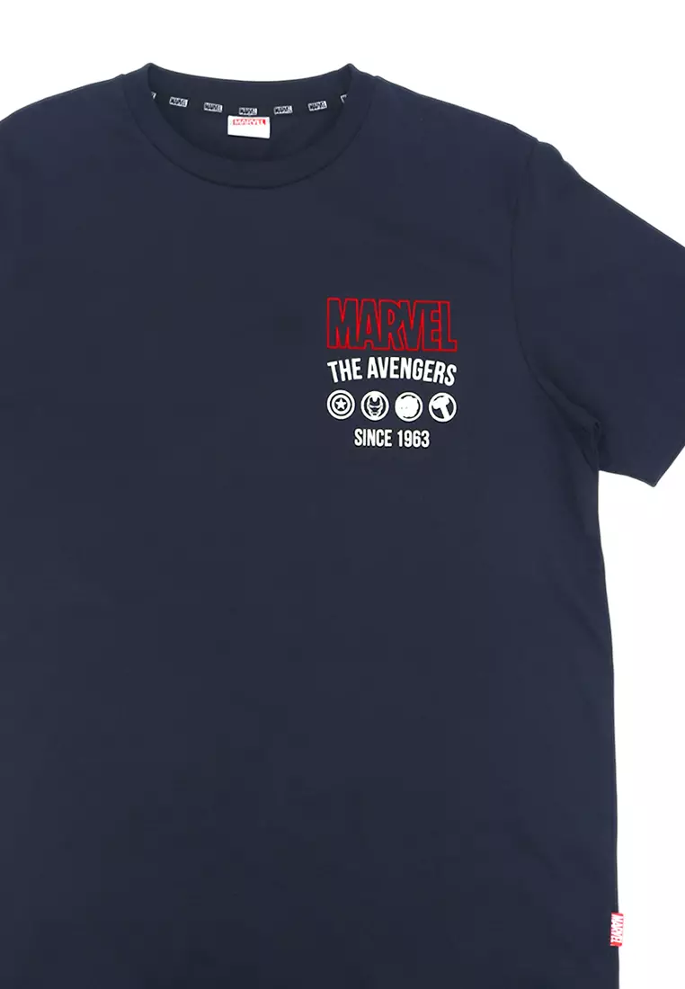 Mens Licensed Graphic T-Shirt "Earth's Mightiest Heroes"
