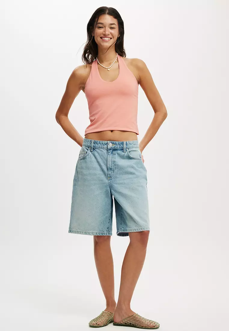 All Day V Neck Halter Top