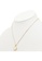 Marc Jacobs white and gold Marc Jacobs Enamel Logo Disc Pendant Necklace M0008546 Cream Gold 67697ACC85F281GS_6