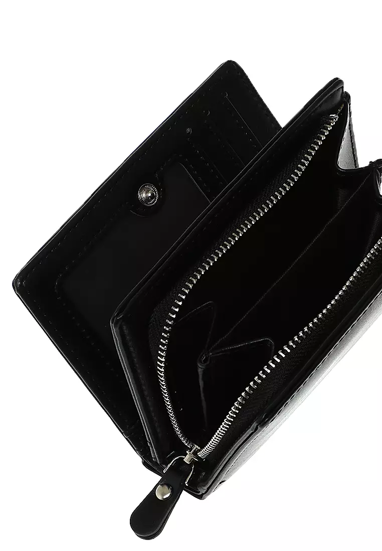 Dompet Mini Pria Wanita Model Lipat Many Slot Material Leather Kulit ORIGINAL