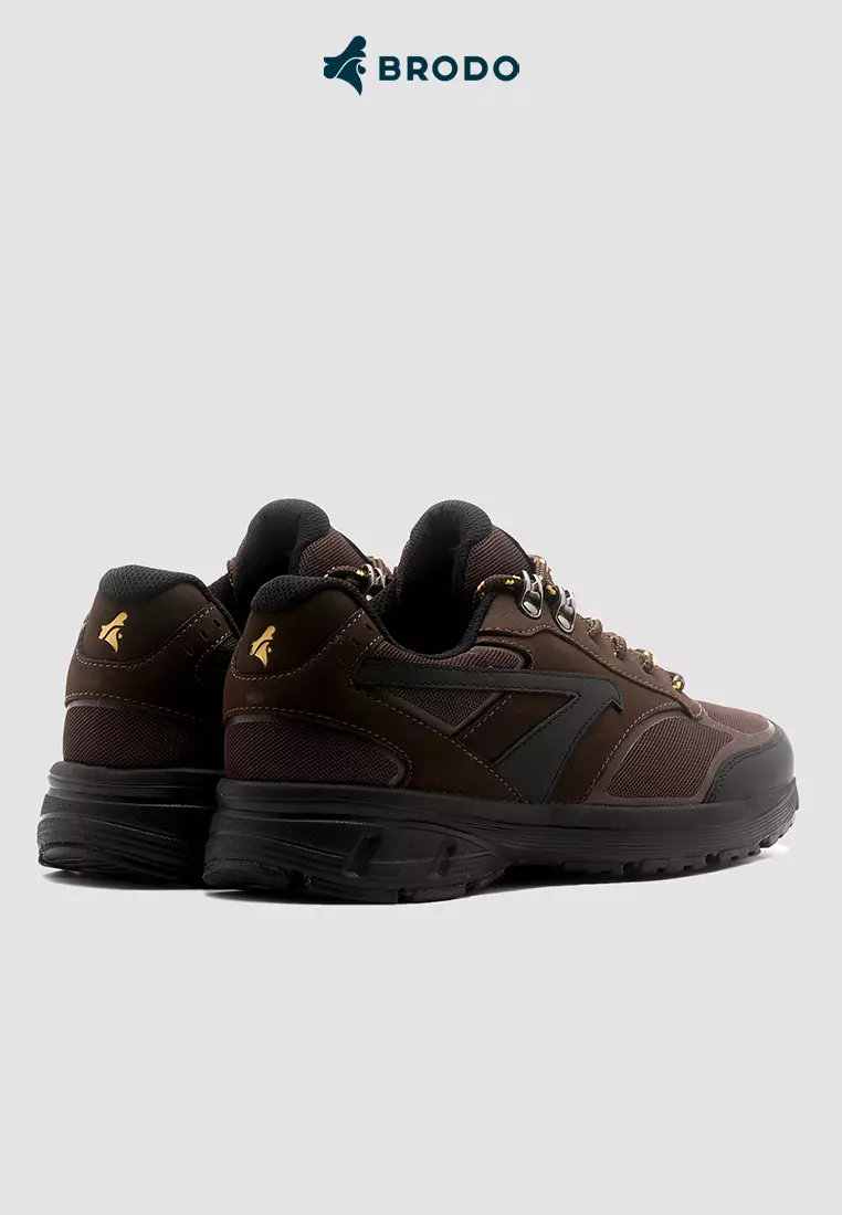 BRODO - Sneakers Ace Nova Venture Dark Brown
