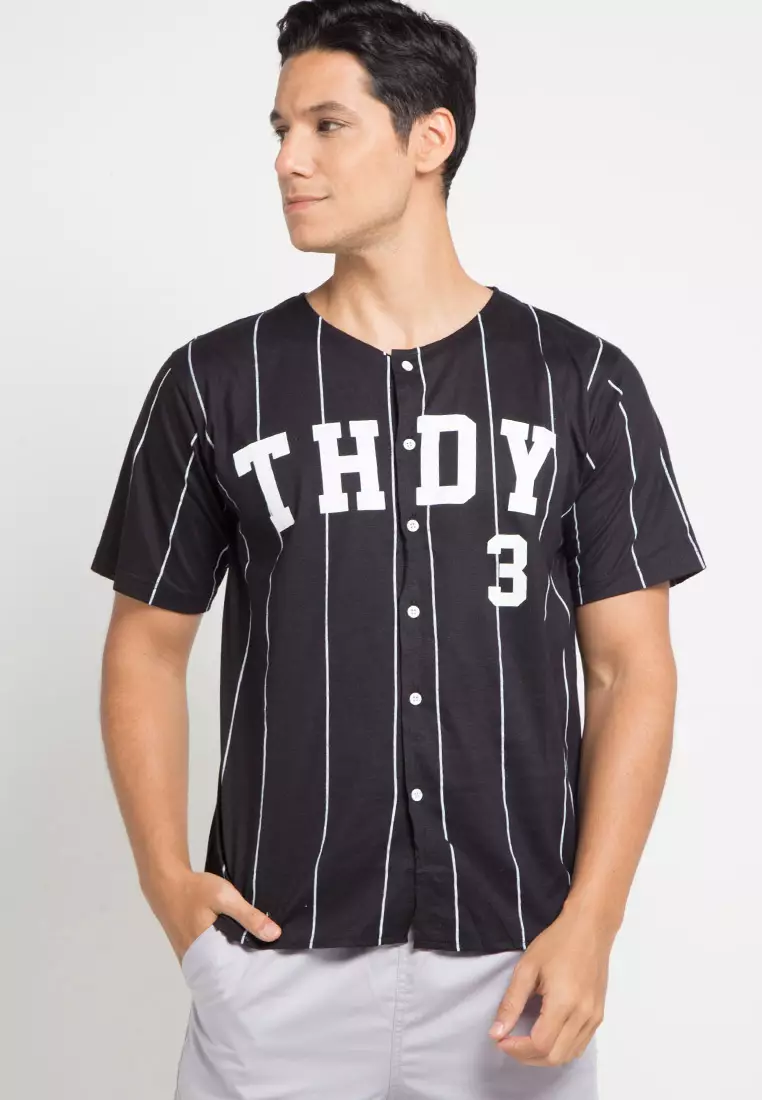 MTD39E bball thdy 3 blk T-shirt Hitam