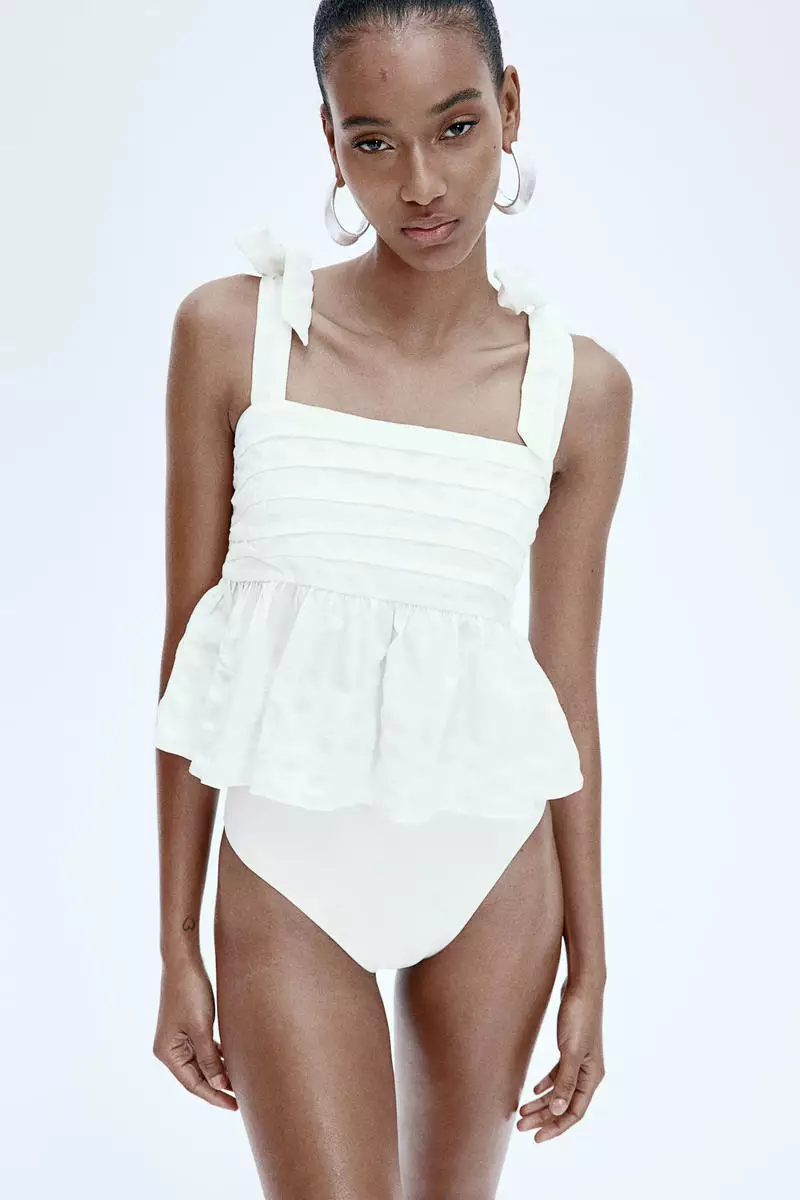 H&m peplum top online