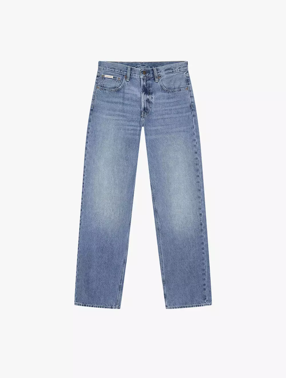 Calvin Klein - Signature 90's Straight Fit Denim - Blue - blue
