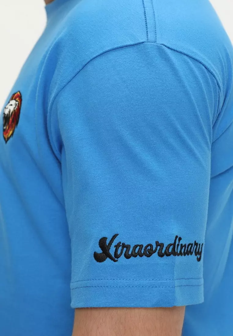 NX T-Shirt Cotton Combed Tebal Sablon Bordir Pria 207370171