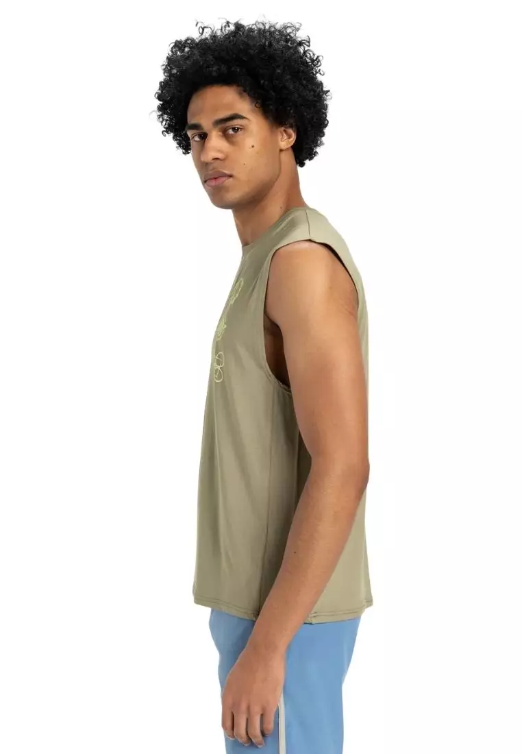 Mens Lap Time Muscle Tank