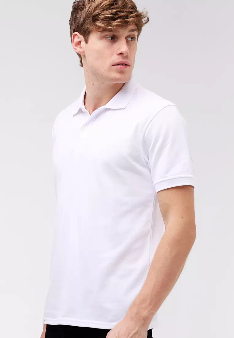 Cvc Collared Shirt Pique