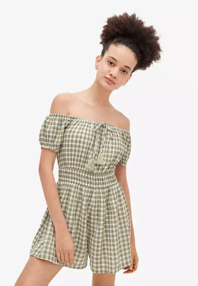 American eagle green clearance romper