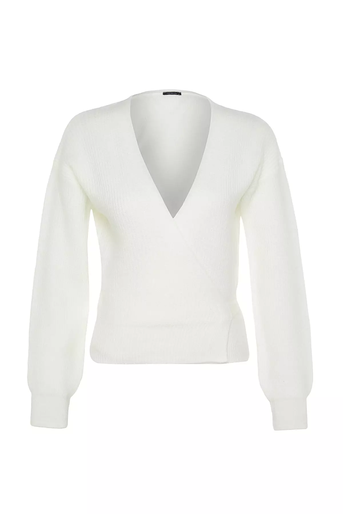 White wrap sweater outlet