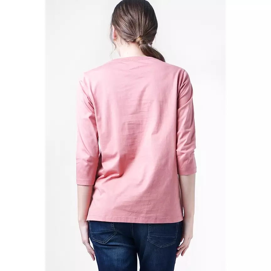 Kaos Wanita Elisheva Pink