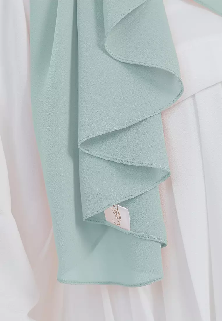 HIJAB INSTAN LUBNA - CYAN