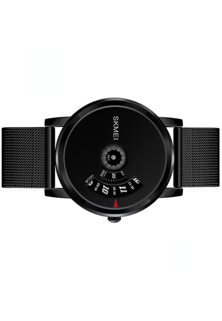 Jam Tangan Analog Pria Waterproof Strap Tali Material Stainless Steel GN13 ORIGINAL