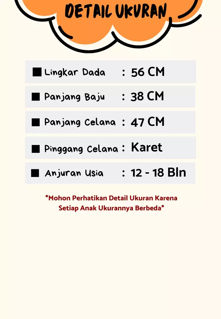 Wakakids Baju Hoodie Bayi Anak Laki Laki Setelan Celana Jogger 3053 Merah