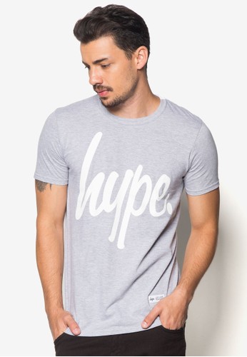 Hype esprit門市地址文字純棉TEE, 服飾, T恤