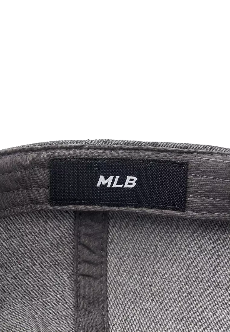 Jual MLB Korea Color Denim Unstructured Ball Cap - NY Grey