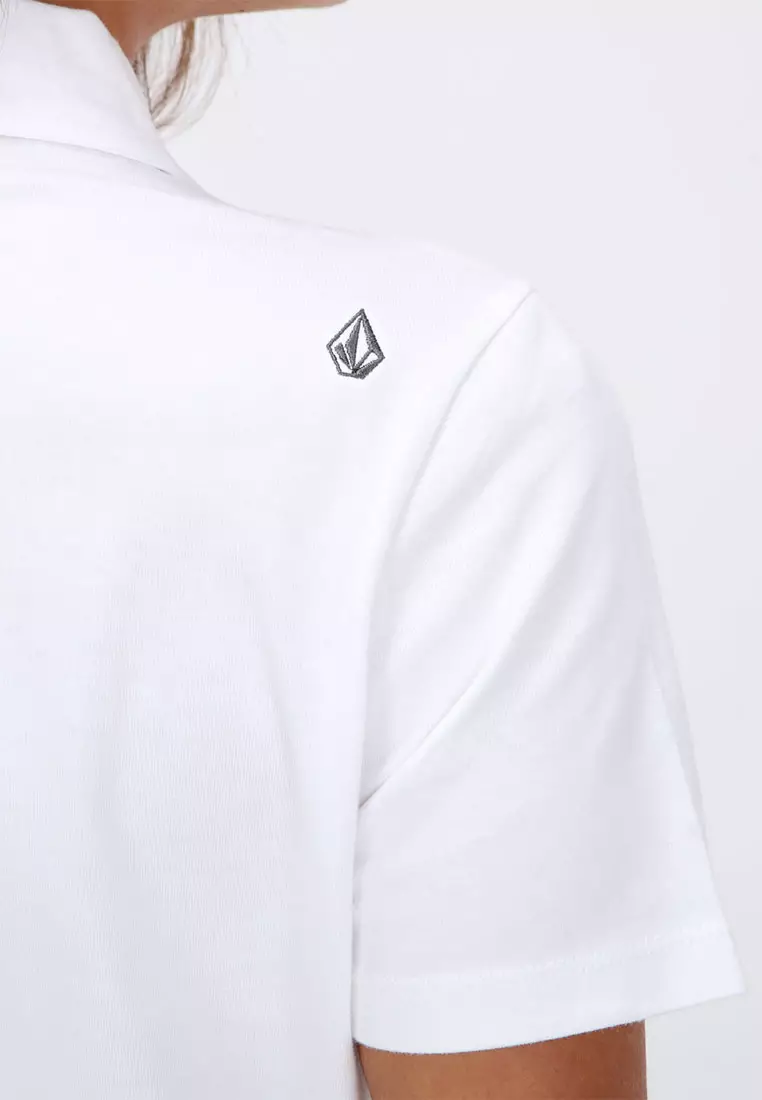 GPL GOOD SIDE SHORT SLEEVE POLO WHITE