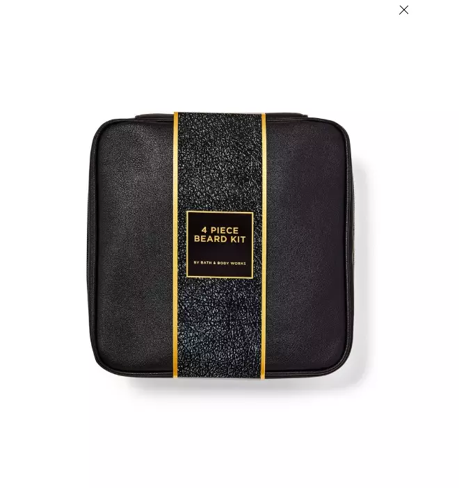 Bath & Body Works Ultimate Gift set  4 piece Beard Kit