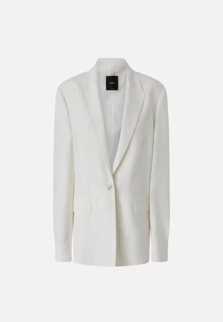 Buy Pinko Single button blazer jacket 2025 Online | ZALORA