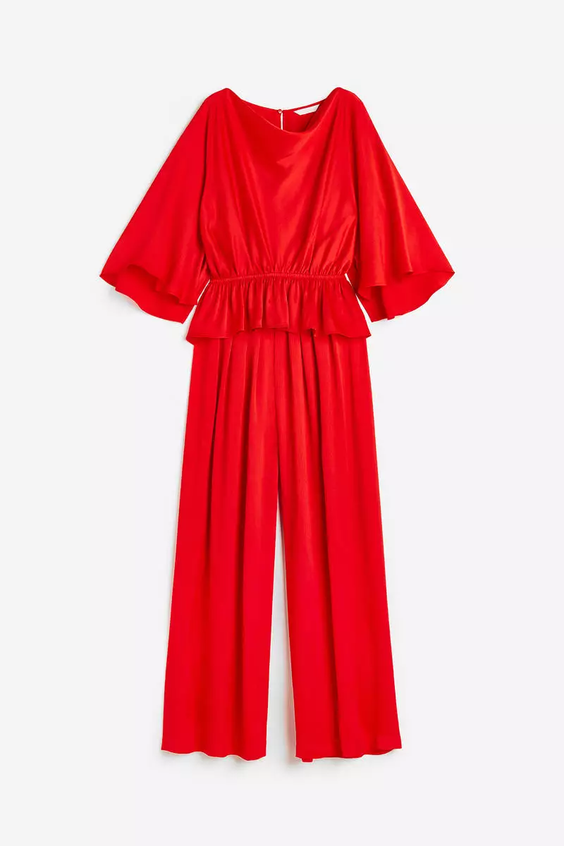 H&m satin jumpsuit online