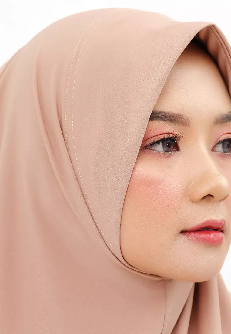 Hijab Jilbab Instan Bergo Super Jersey Cool Tech Wanita Skin