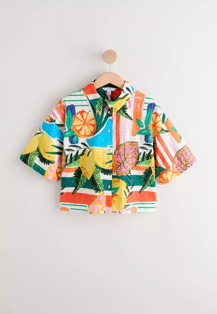 Summer Broderie Shirt