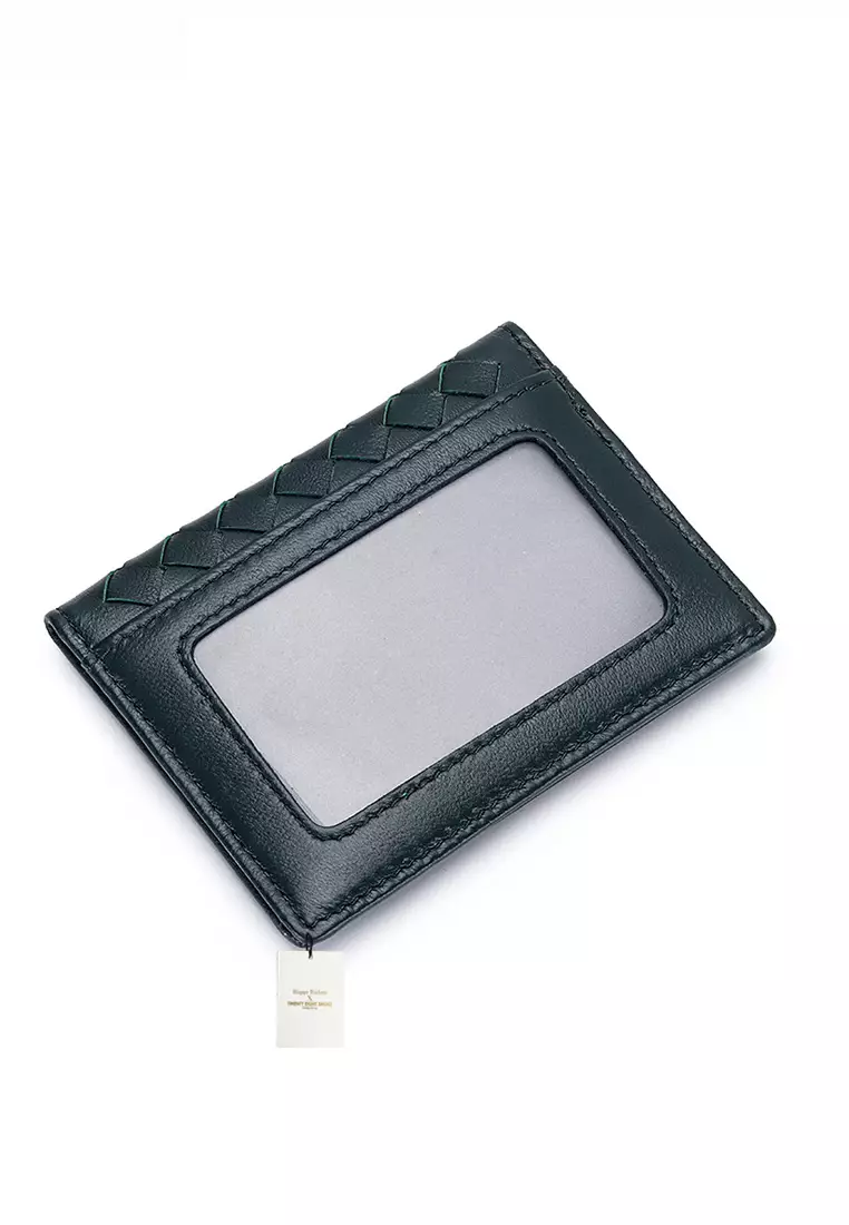Weave Sheepskin Multi-Slot Card Holder JW YT-8861