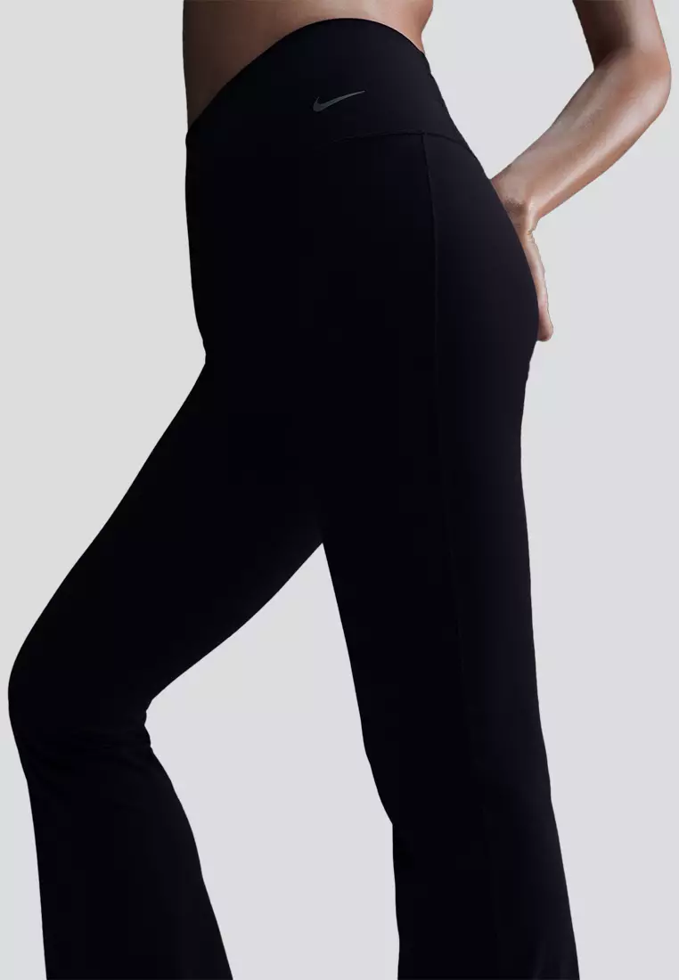 Zenvy Women's High-Waisted Flared Leggings