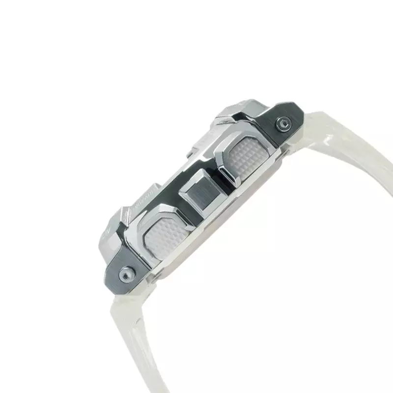 Jam Tangan Pria Casio G-Shock GM-110SCM-1ADR Skeleton Camouflage Series Metal Covered Digital Analog Dial Resin Band