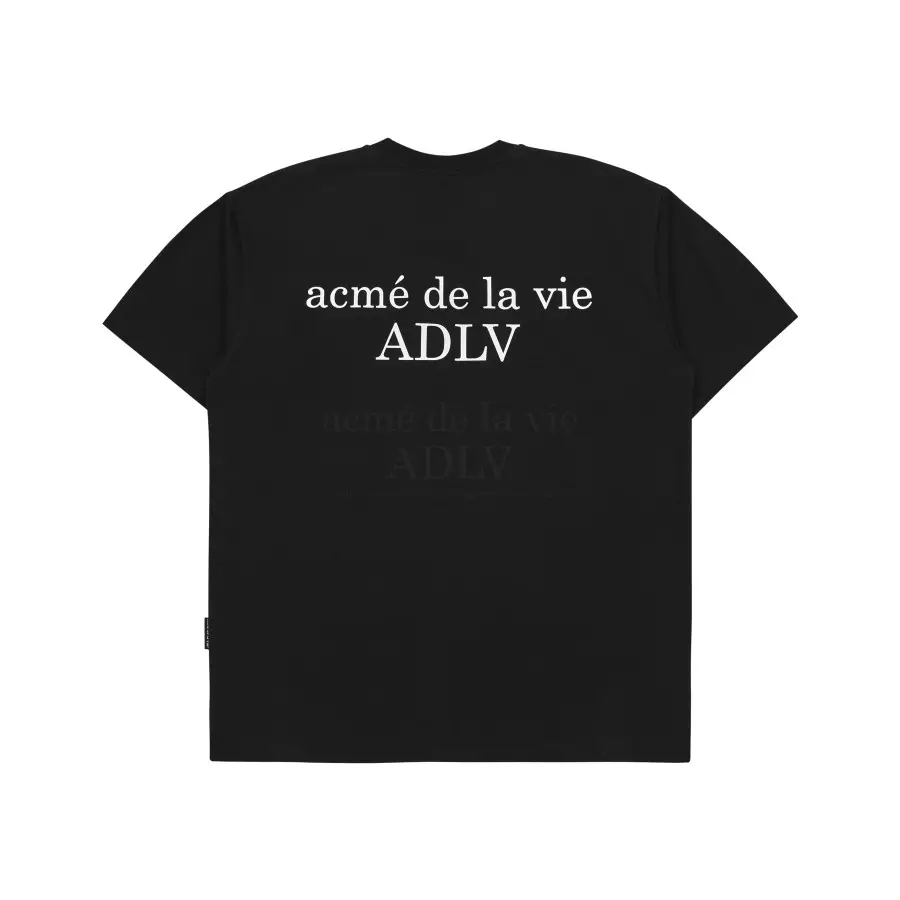 ADLV DTP PRAY GIRL BABY FACE SHORT SLEEVE T-SHIRT BLACK